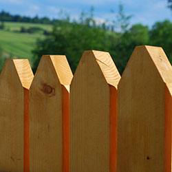 Строительство забора на даче из дерева: разновидности сооружения и монтаж с фото