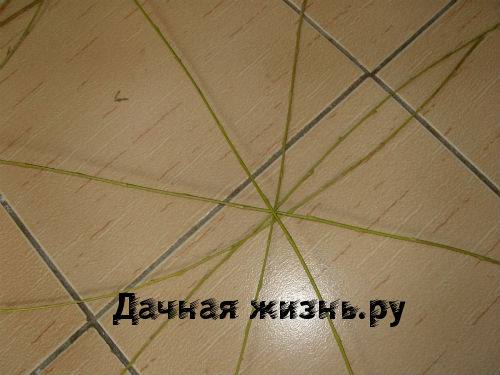 Плетение корзины из ивовых прутьев - фото